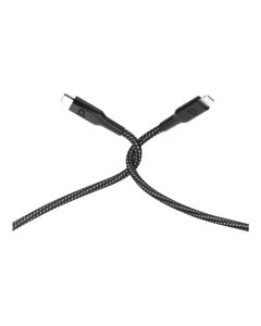 {P23BRCL2BK} Powerology New Braided Type-C to Lightning Cable 2M PD 60W - Black