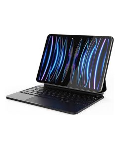 Blupebble Magic Folio with Trackpad English Arabic Keyboard iPad 12.9 6th Generation 2023