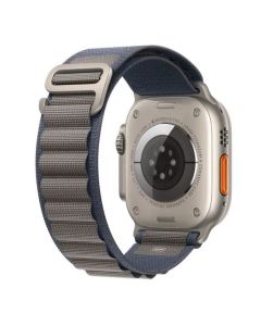 HYPHEN - CLARKE Watch Strap - Apple Ultra 2/Ultra 49mm - Nylon Loop Medium - Blue