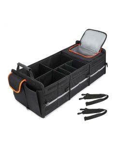 GNCARTRKOBK Green Lion Car Trunk Organizer- Orange/Black