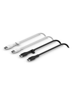 Belkin BoostCharge Flex Silicone USB-C to USB-C Cable 1M - Black