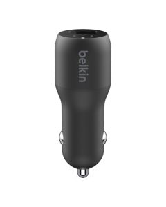 30W USB PD CAR CHARGER WITH PPS  BLK
