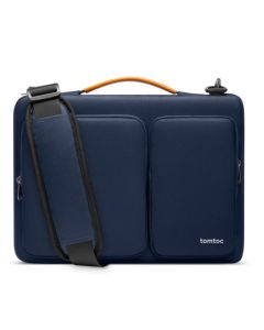Tomtoc Defender-A42 Laptop Shoulder Bag - Navy Blue