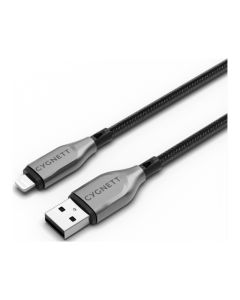 Cygnett - Armoured Lightning To USB-A Cable - Black 1m