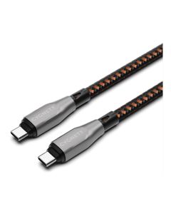 Cygnett - Armoured Pro 240W USB 4.0 USB-C to USB-C Cable 1M - Black
