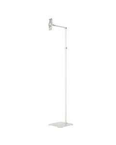 PTBS170WH Powerology Adjustable And Rotatable Tablet Stand 170cm with Metal Base - White